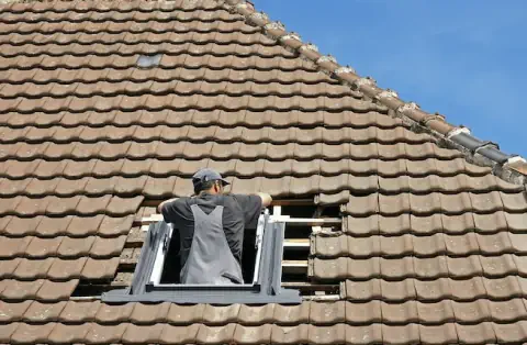 Pose de velux - Champanges